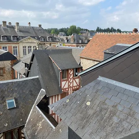 Ferienwohnung Loft Duplex De Charme 8 P Plein Centre Lisieux Exterior foto